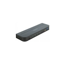 DeLOCK DP 1.4 KVM Switch - 8K 30Hz mit SB 3.2 Gen 1, KVM-Switch(schwarz)