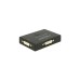 DeLOCK DVI 2 - 1 Umschalter bidirektional 4K 30 Hz, DVI Switch(schwarz)