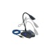 DeLOCK Desktop USB Gaming Mikrofon(schwarz/blau)