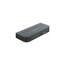 DeLOCK DisplayPort 1.4 KVM Switch 8K 30 Hz mit USB 3.2 Gen 1, KVM-Switch