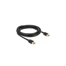 DeLOCK DisplayPort Kabel 8K(schwarz, 3 Meter)