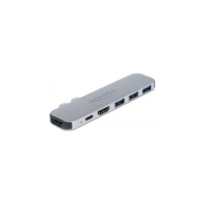 DeLOCK Dockingstation für MacBook(grau, Dual HDMI, Power Delivery)