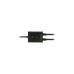 2x Seriell RS-232 Stecker, Y-Kabel(schwarz, 0,6 Meter)