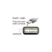 Micro-USB Stecker 90°(schwarz, 1 Meter, rechts / links abgewinkelt, beidseitig verwendbar)