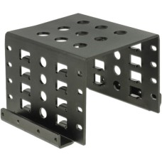 DeLOCK Einbaurahmen 4x 2.5" zu 3.5"(schwarz)