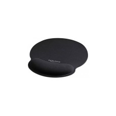 DeLOCK Ergonomisches Mauspad mit Gel Handballenauflage(schwarz)