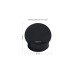 DeLOCK Ergonomisches Mauspad mit Gel Handballenauflage(schwarz)