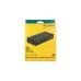 DeLOCK Externer Industrie Hub 4 x USB 3.0 Typ-A, USB-Hub(schwarz)