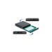 DeLOCK Externes Gehäuse für 2.5″ SATA HDD / SSD, Laufwerksgehäuse(schwarz, mit zusätzlichem USB Type-C und Typ-A Port und SD Slot, Outlet)