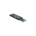 DeLOCK Externes Gehäuse für M.2 SATA SSD, Laufwerksgehäuse(schwarz, mit USB Type-C Buchse)