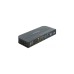 DeLOCK HDMI KVM Switch 4K 60 Hz mit USB 3.0 und Audio, KVM-Switch(schwarz)
