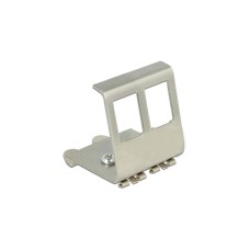DeLOCK Halterung für Hutschienen 2 Port, Keystone-Modul