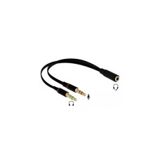 2x3,5 3Pin Klinkstecker(schwarz)