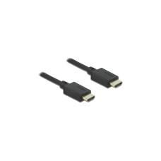 DeLOCK High Speed HDMI-Kabel 48 Gbps 8K 60Hz(schwarz, 2 Meter)