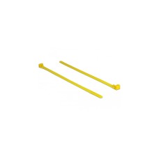 DeLOCK Hitzebeständige Kabelbinder 200mm x 7,5mm(gelb, 100 Stück, UV-beständig)