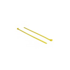 DeLOCK Hitzebeständige Kabelbinder 300mm x 7,6mm(gelb, 100 Stück, UV-beständig)