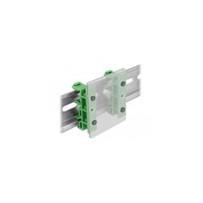 DeLOCK Hutschienenclip für Platine 4 Stück(grün)
