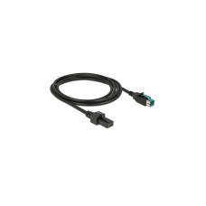 2x4 Pin (Stecker)(schwarz, 2 Meter)