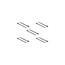 DeLOCK Kabelbinder mit Doppelkopf 190mm x 9mm(schwarz, 10 Stück)
