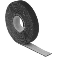 DeLOCK Klettband auf Rolle, 3 Meter x 13mm, Kabelbinder(schwarz)