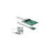 Mini PCIe Slot(half size/full size mit flexiblem Kabel)