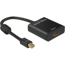 HDMI 4K, Adapter(schwarz, 20 cm)