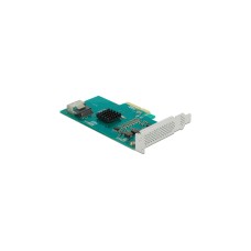 DeLOCK PCI Express Karte zu 4 x SATA 6 Gb/s RAID und HyperDuo, Schnittstellenkarte