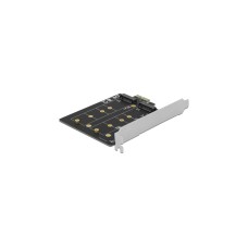 DeLOCK PCI Express x1 Karte zu 2 x intern M.2 Key B, Adapter