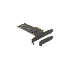 DeLOCK PCI Express x4 Karte zu 1 x intern NVMe M.2 Key M, Schnittstellenkarte(mit Kühlkörper und RGB LEDs)