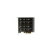 4x intern M.2 B mit RAID, RAID-Karte