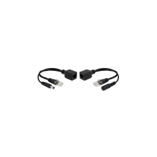 DC 5,5 x 2,1mm(schwarz, 21cm)