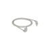 DeLOCK Patchkabel RJ45 Cat.6a S/FTP(grau, 1 Meter, gewinkelte Stecker 1x oben, 1x unten)
