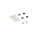 DeLOCK Patchpanel 24P Cat.6 0.5 HE(grau)