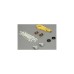DeLOCK Patchpanel 24P Cat.6 / 0.5 HE(schwarz)