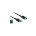 Stecker(schwarz, 2 Meter)