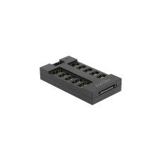DeLOCK RGB Hub für ARGB LEDs mit 10 Ports(schwarz)