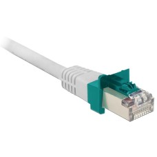 DeLOCK RJ45 Secure Clip Starter Set, Halterung(türkis, 20 Stück)
