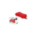 DeLOCK RJ45 Secure Clip Starter Set, Halterung(türkis, 20 Stück)