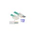 DeLOCK RJ-45 Crimp+Cut Stecker Cat.5e UTP(transparent, 20 Stück)