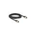 DeLOCK RJ-45 Netzwerkkabel Cat.6a S/FTP, mit Cat.7 Rohkabel(schwarz, 3 Meter, 600 MHz, Industrie- und Outdoor-tauglich)