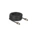 DeLOCK RJ-45 Netzwerkkabel Cat.6a S/FTP, mit Cat.7 Rohkabel(schwarz, 15 Meter, 600 MHz, Industrie- und Outdoor-tauglich)