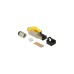 DeLOCK RJ-45 Stecker feldkonfektionierbar Cat.6a(gelb, Metallgehäuse)