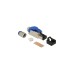 DeLOCK RJ-45 Stecker feldkonfektionierbar Cat.8.1(blau, Metallgehäuse)