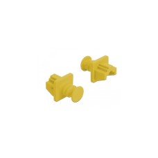 DeLOCK Staubschutz für RJ45 Buchse, Schutzkappe(gelb)