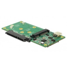 1 x SATA / 1 x M.2 Key B / 1 x mSATA , Konverter