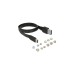 1 x SATA / 1 x M.2 Key B / 1 x mSATA , Konverter