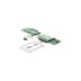 1 x SATA / 1 x M.2 Key B / 1 x mSATA , Konverter