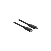 USB-C Stecker(schwarz, 2 Meter, PD, Laden mit bis zu 100 Watt)