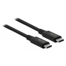USB-C Stecker(schwarz, 2 Meter, PD, Laden mit bis zu 100 Watt)
