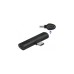 2x USB-C Buchse(schwarz, PD, Laden mit bis zu 60 Watt)